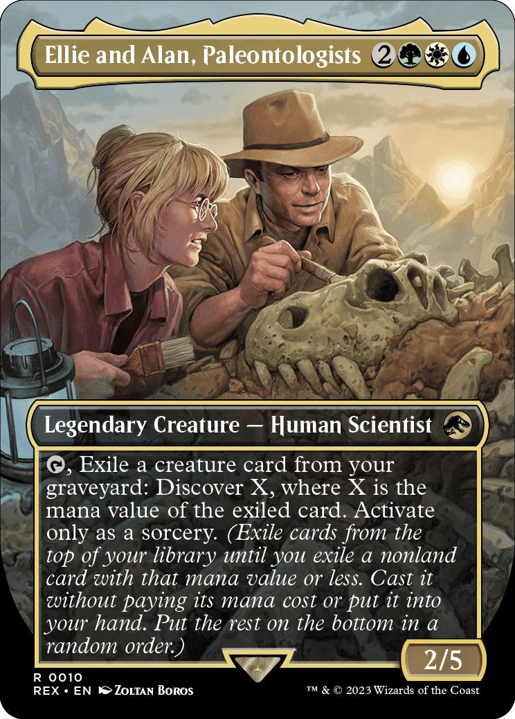 Ellie and Alan, Paleontologists (Borderless) [Jurassic World Collection] | Yard's Games Ltd