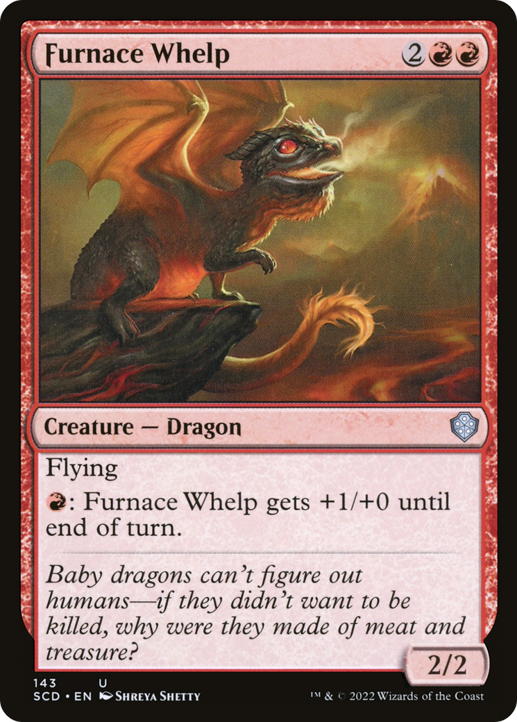 Furnace Whelp [Starter Commander Decks] | Yard's Games Ltd