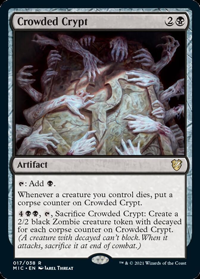 Crowded Crypt [Innistrad: Midnight Hunt Commander] | Yard's Games Ltd