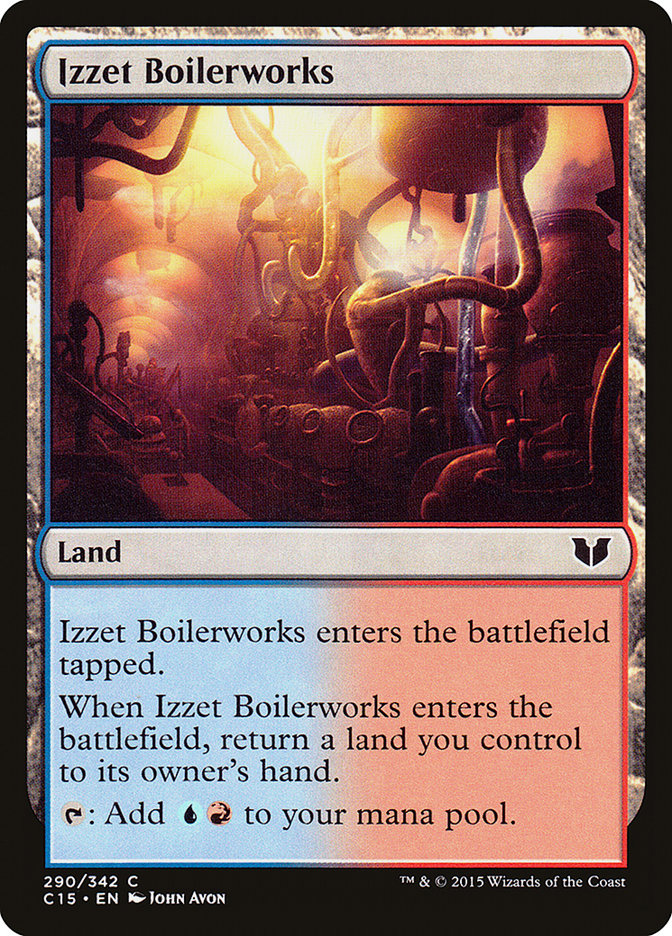 Izzet Boilerworks [Commander 2015] | Yard's Games Ltd