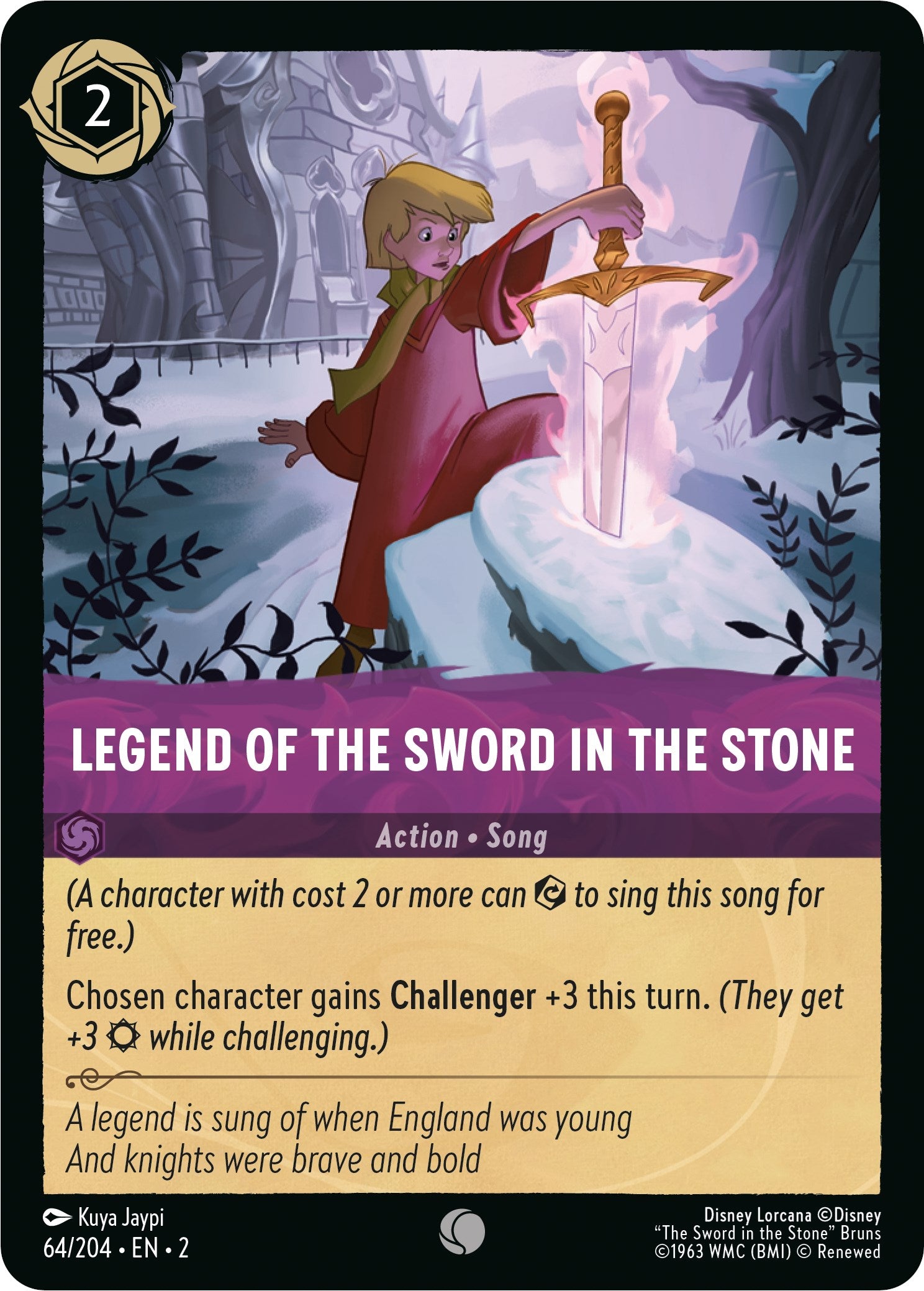 Legend of the Sword in the Stone (64/204) [Rise of the Floodborn] | Yard's Games Ltd