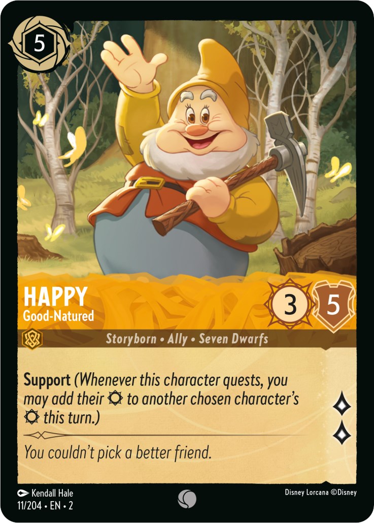 Happy - Good-Natured (11/204) [Rise of the Floodborn] | Yard's Games Ltd