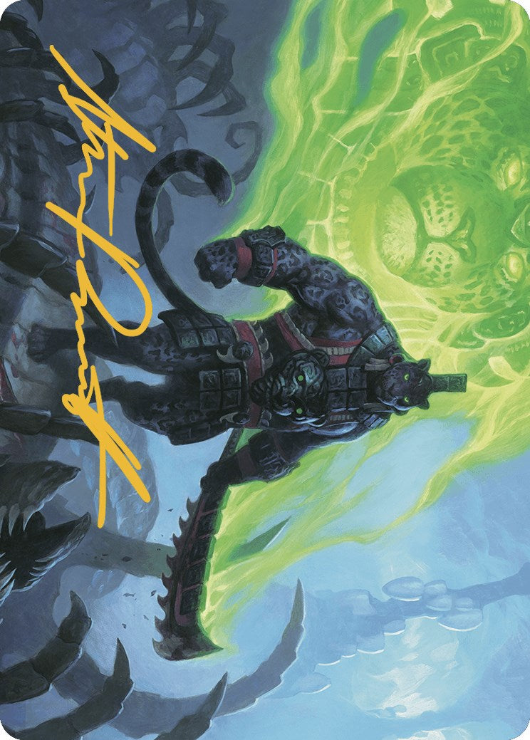 Malamet Veteran Art Card (Gold-Stamped Signature) [The Lost Caverns of Ixalan Art Series] | Yard's Games Ltd