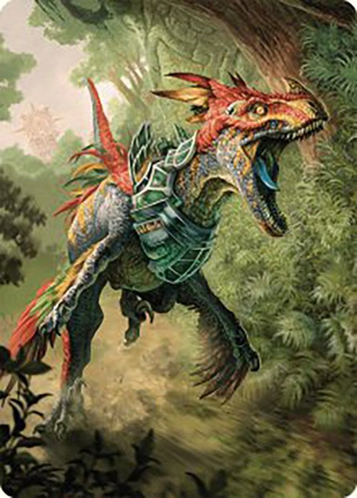 Dinosaur Token Art Card [The Lost Caverns of Ixalan Art Series] | Yard's Games Ltd