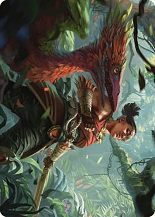 Wayta, Trainer Prodigy Art Card [The Lost Caverns of Ixalan Art Series] | Yard's Games Ltd