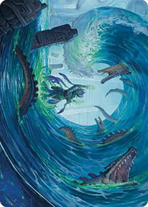 Wave Goodbye Art Card [The Lost Caverns of Ixalan Art Series] | Yard's Games Ltd