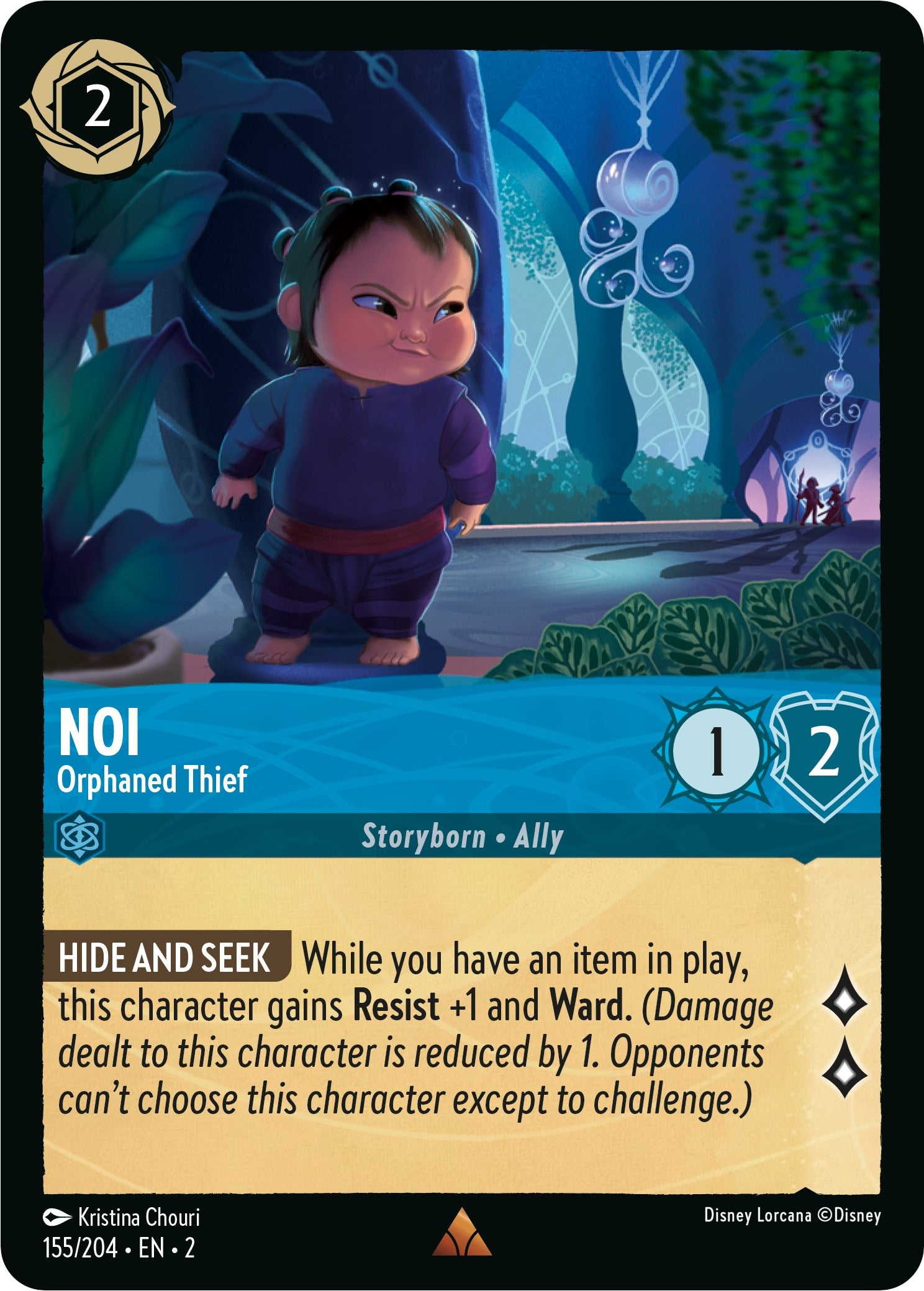 Noi - Orphaned Thief (155/204) [Rise of the Floodborn] | Yard's Games Ltd