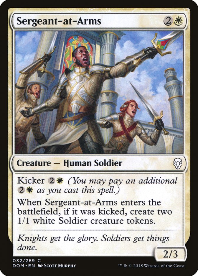 Sergeant-at-Arms [Dominaria] | Yard's Games Ltd