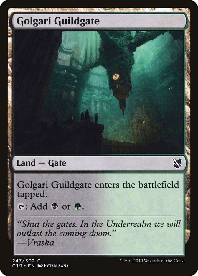 Golgari Guildgate [Commander 2019] | Yard's Games Ltd