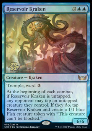 Reservoir Kraken [Streets of New Capenna Prerelease Promos] | Yard's Games Ltd