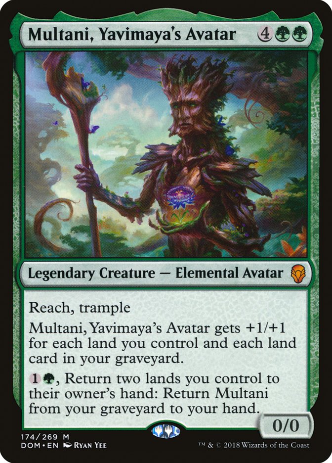 Multani, Yavimaya's Avatar [Dominaria] | Yard's Games Ltd