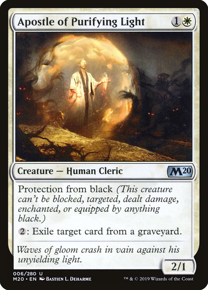 Apostle of Purifying Light [Core Set 2020] | Yard's Games Ltd