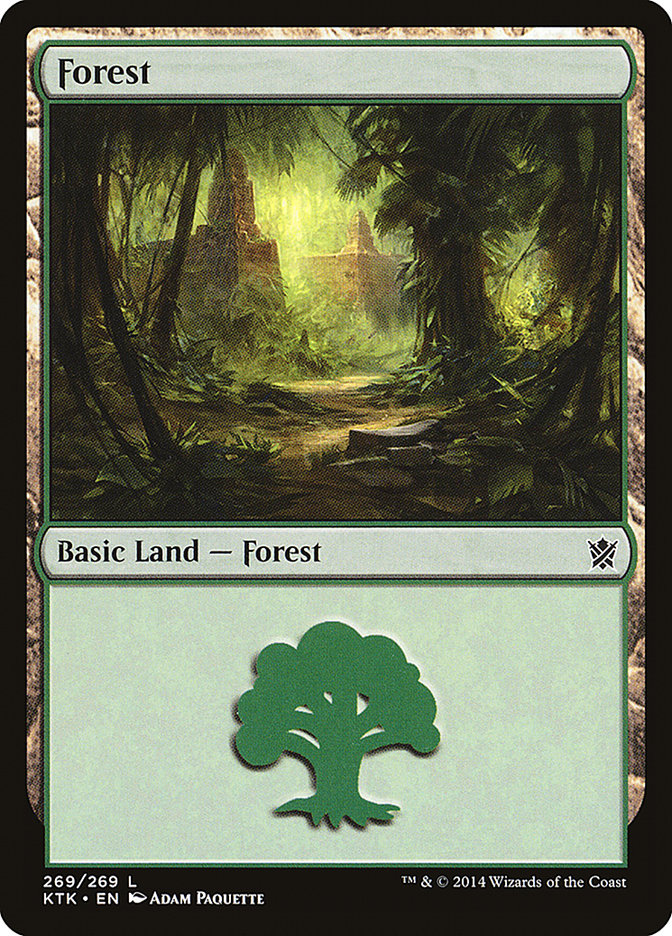Forest (269) [Khans of Tarkir] | Yard's Games Ltd