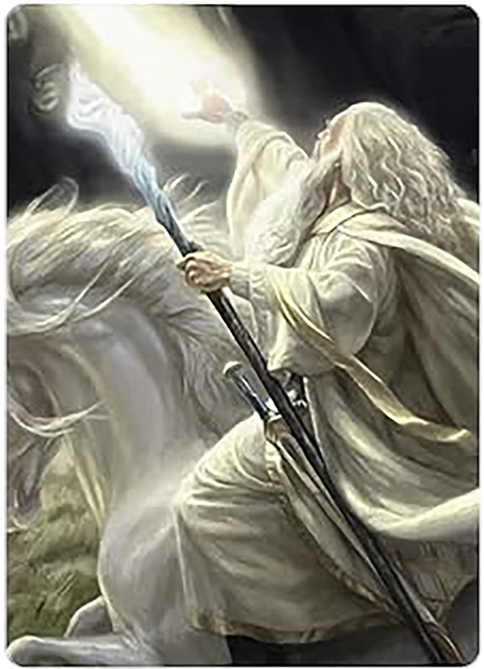 Gandalf of the Secret Fire Art Card [The Lord of the Rings: Tales of Middle-earth Art Series] | Yard's Games Ltd