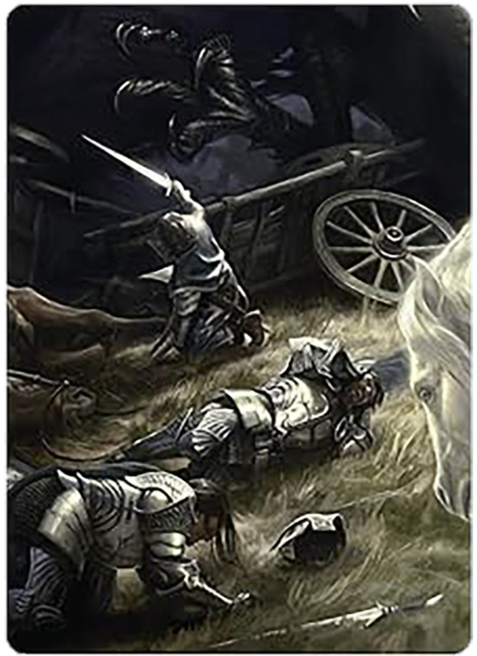 Courageous Resolve Art Card [The Lord of the Rings: Tales of Middle-earth Art Series] | Yard's Games Ltd