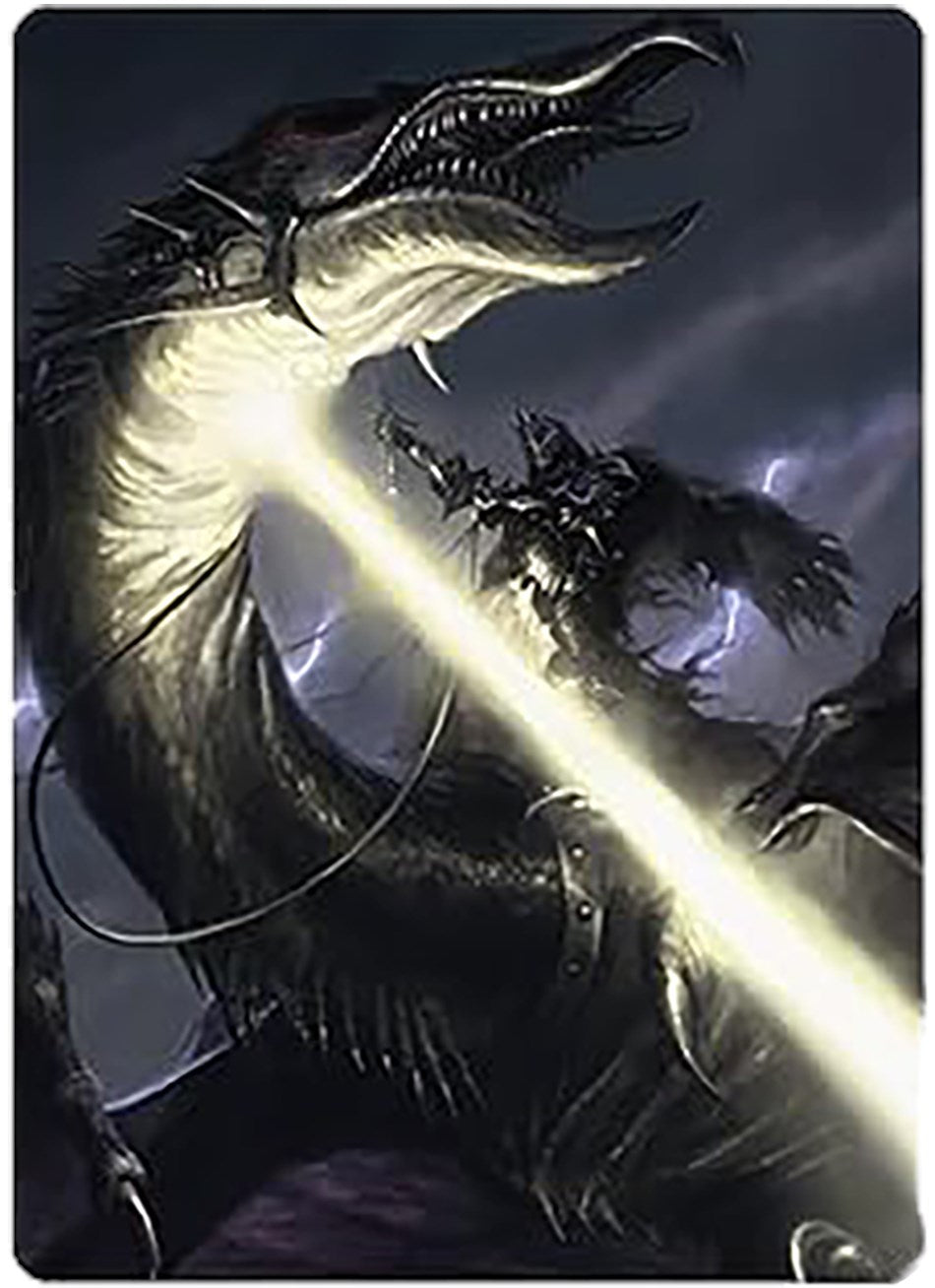 Olorin's Searing Light Art Card [The Lord of the Rings: Tales of Middle-earth Art Series] | Yard's Games Ltd