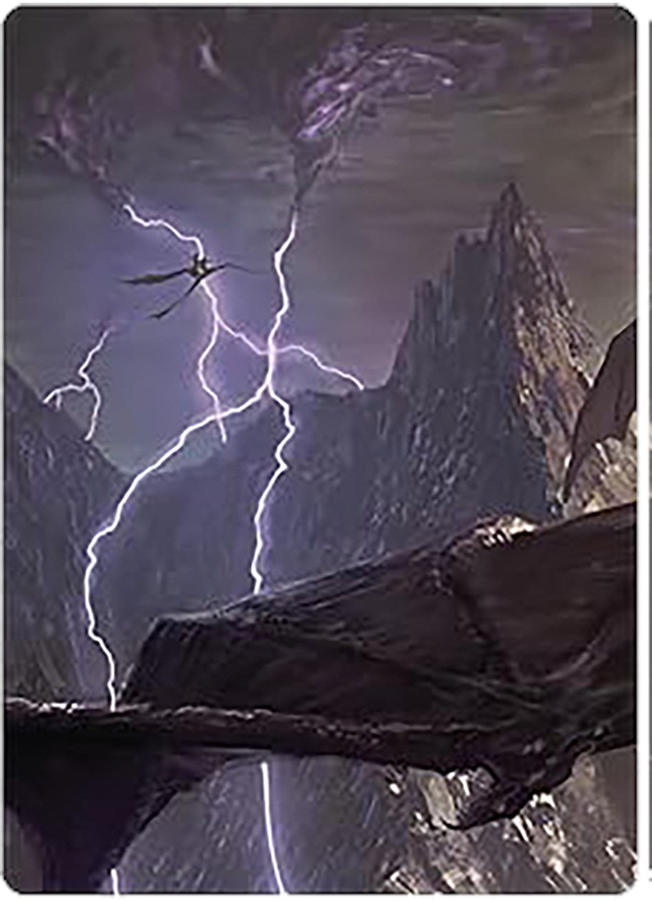 Call Forth the Tempest Art Card [The Lord of the Rings: Tales of Middle-earth Art Series] | Yard's Games Ltd