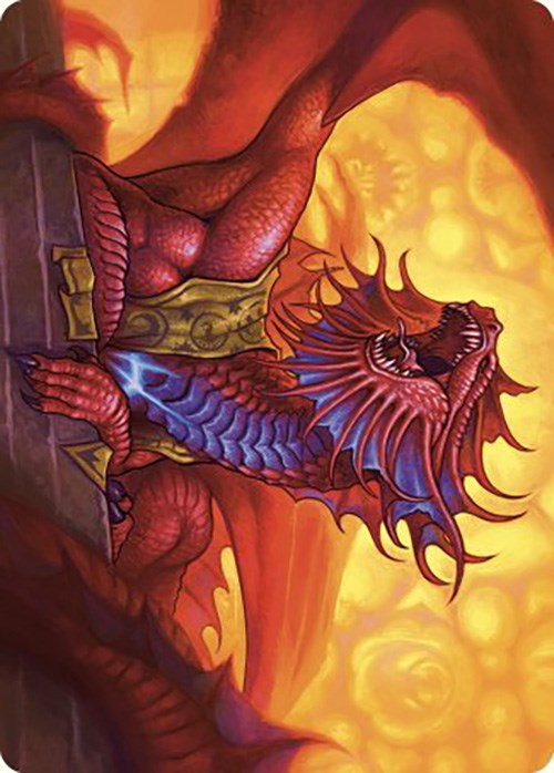 Niv-Mizzet, Guildpact Art Card (44/49) [Murders at Karlov Manor Art Series] | Yard's Games Ltd