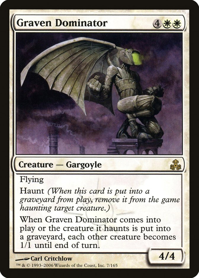 Graven Dominator [Guildpact] | Yard's Games Ltd