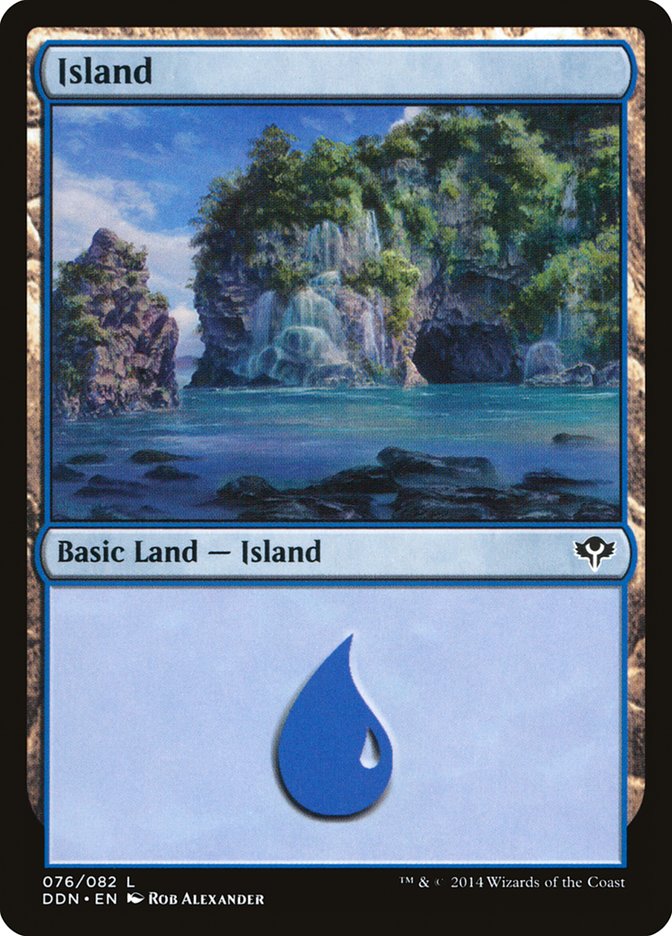 Island (76) [Duel Decks: Speed vs. Cunning] | Yard's Games Ltd