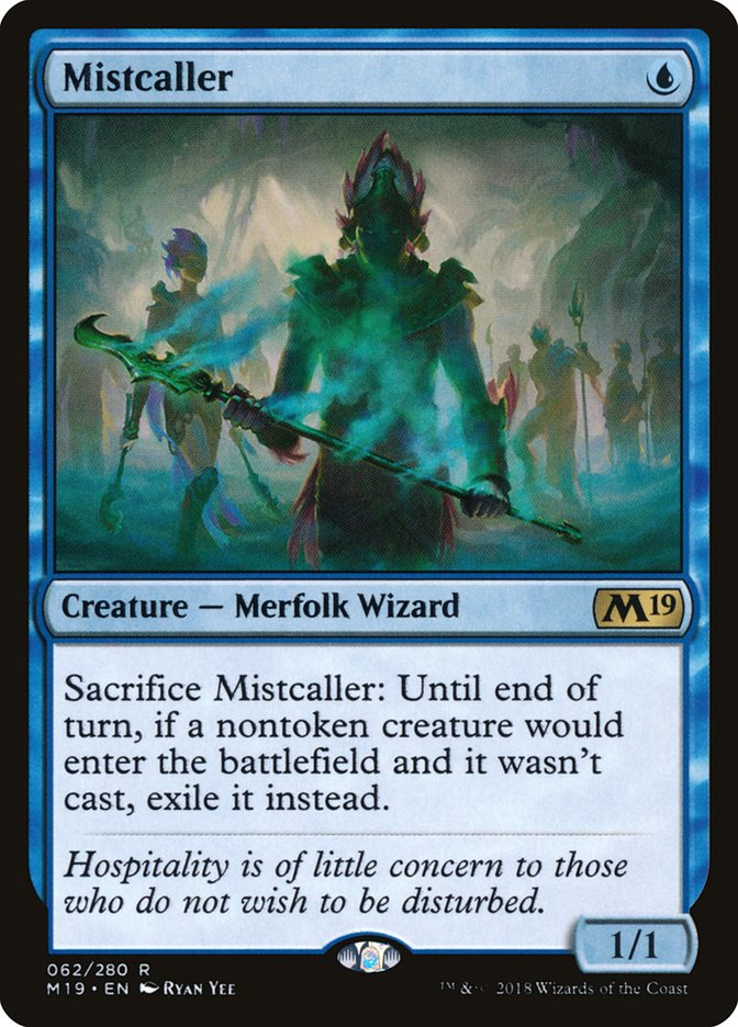 Mistcaller [Core Set 2019] | Yard's Games Ltd