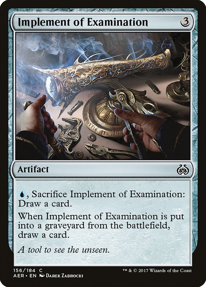 Implement of Examination [Aether Revolt] | Yard's Games Ltd