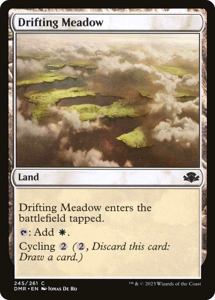 Drifting Meadow [Dominaria Remastered] | Yard's Games Ltd