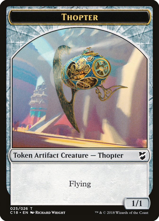 Thopter Token (025/026) [Commander 2018 Tokens] | Yard's Games Ltd