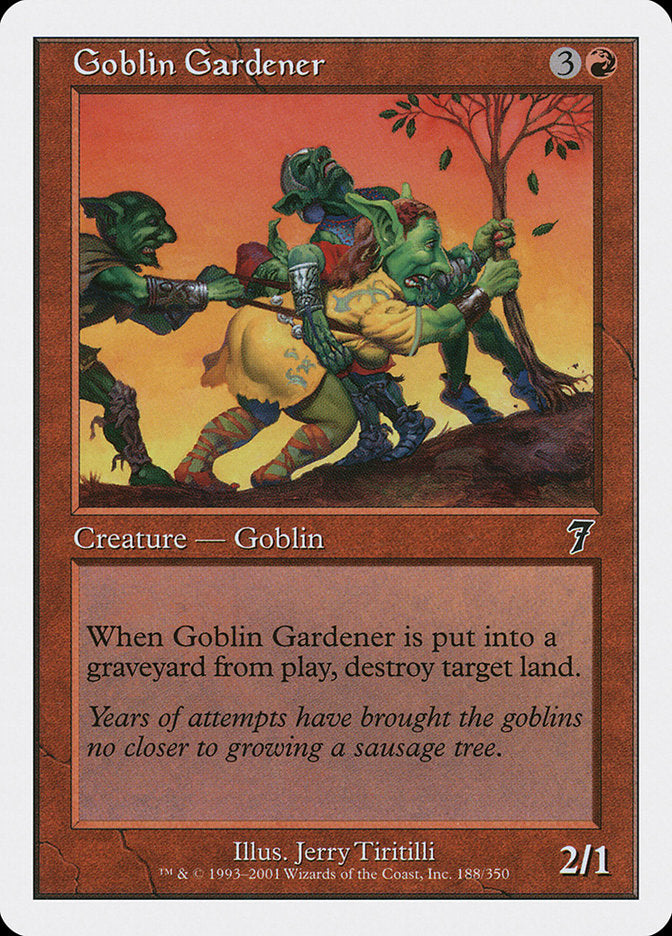 Goblin Gardener [Seventh Edition] | Yard's Games Ltd