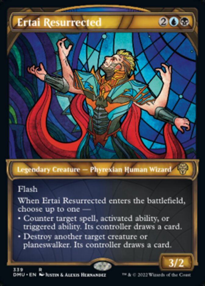 Ertai Resurrected (Showcase Textured) [Dominaria United] | Yard's Games Ltd