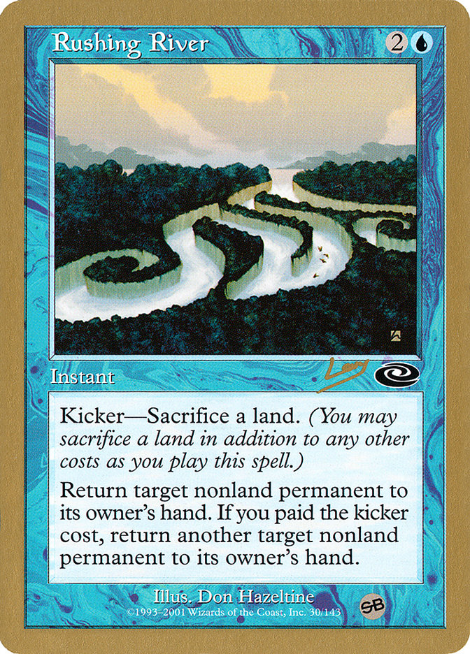 Rushing River (Raphael Levy) (SB) [World Championship Decks 2002] | Yard's Games Ltd