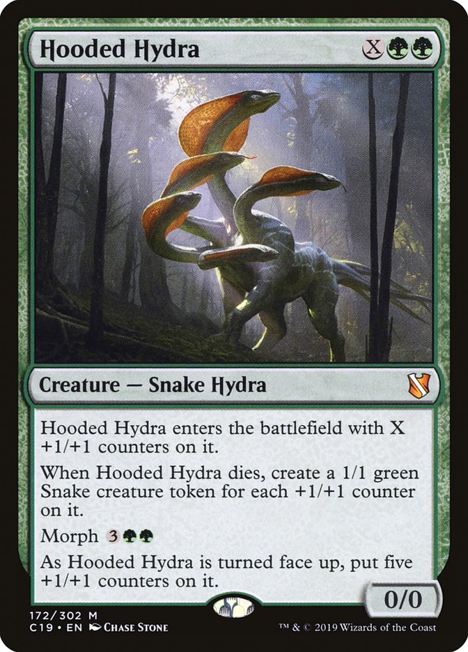 Hooded Hydra [Commander 2019] | Yard's Games Ltd