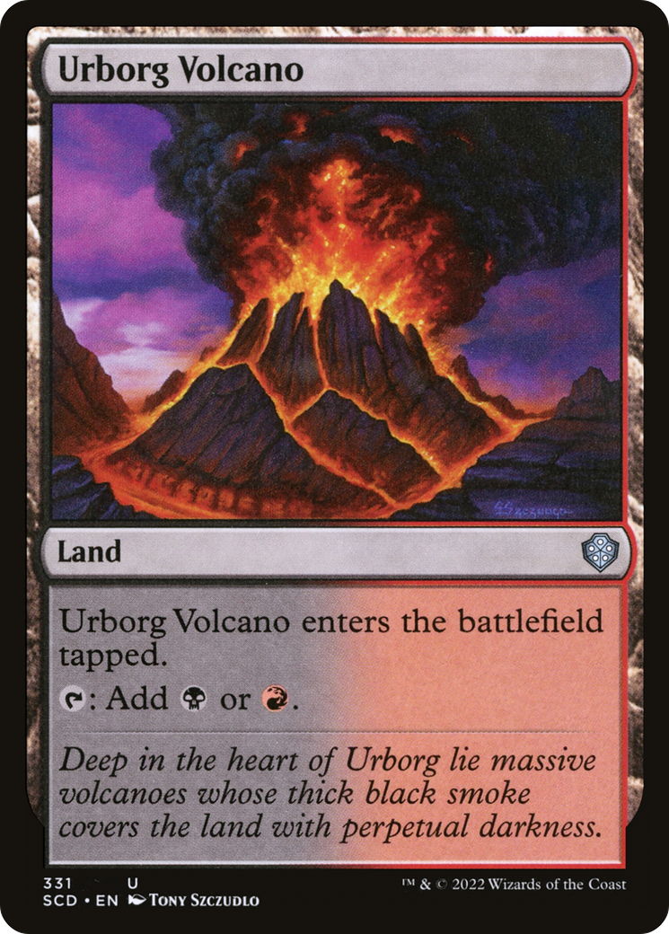 Urborg Volcano [Starter Commander Decks] | Yard's Games Ltd