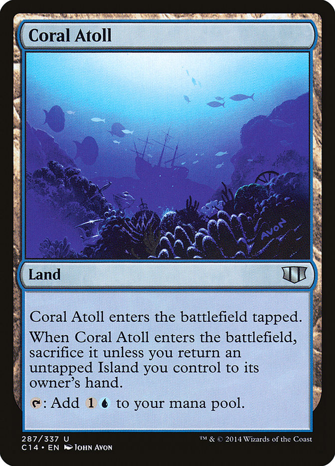 Coral Atoll [Commander 2014] | Yard's Games Ltd