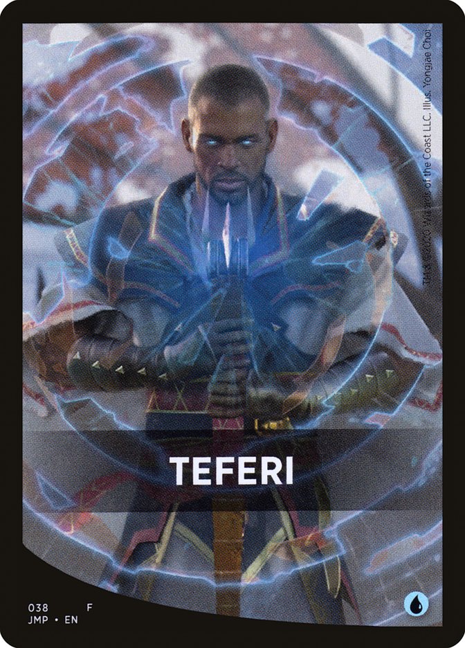 Teferi Theme Card [Jumpstart Front Cards] | Yard's Games Ltd