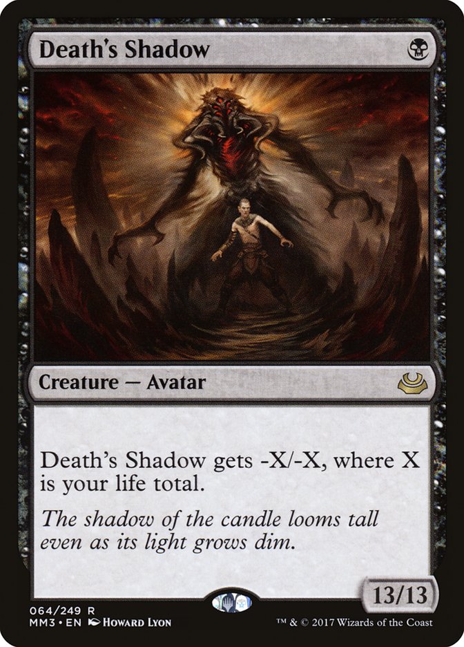 Death's Shadow [Modern Masters 2017] | Yard's Games Ltd