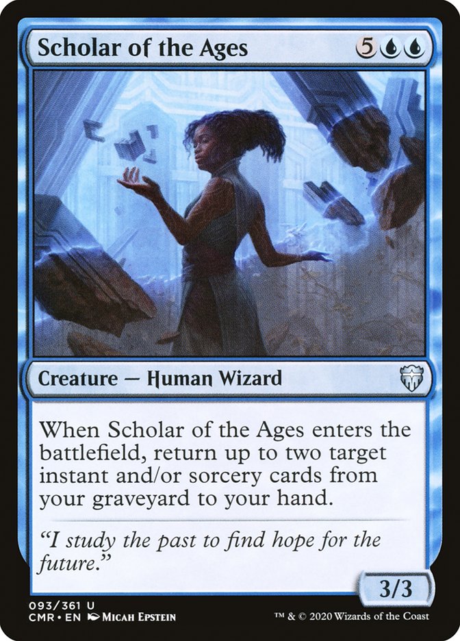 Scholar of the Ages [Commander Legends] | Yard's Games Ltd