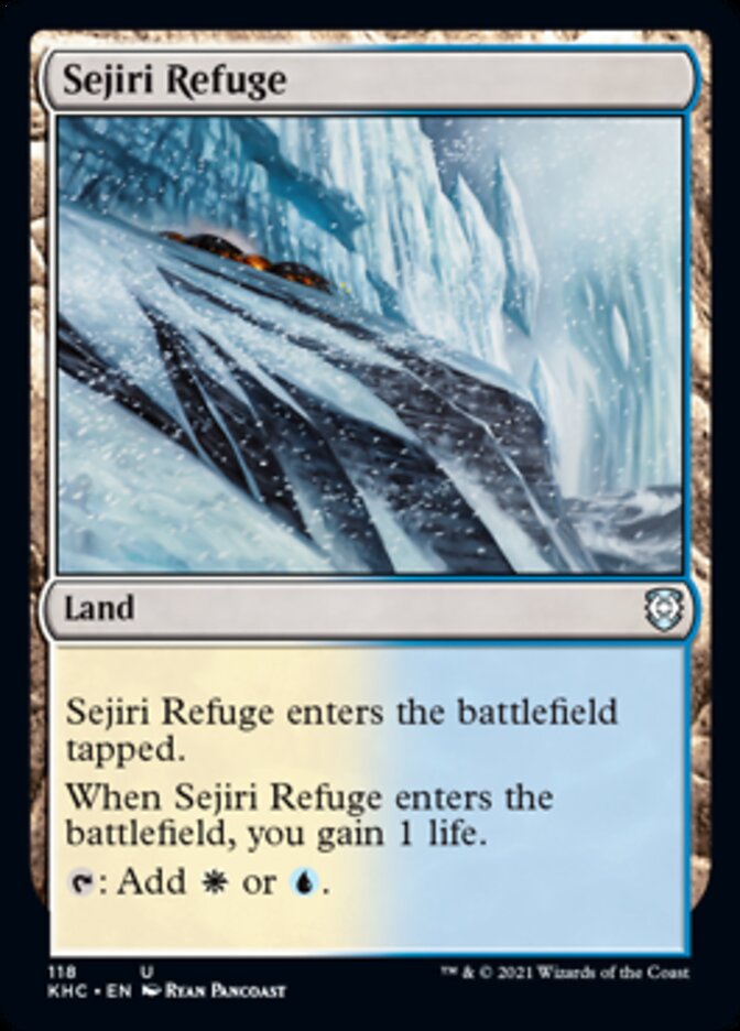 Sejiri Refuge [Kaldheim Commander] | Yard's Games Ltd