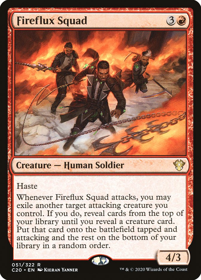 Fireflux Squad [Commander 2020] | Yard's Games Ltd