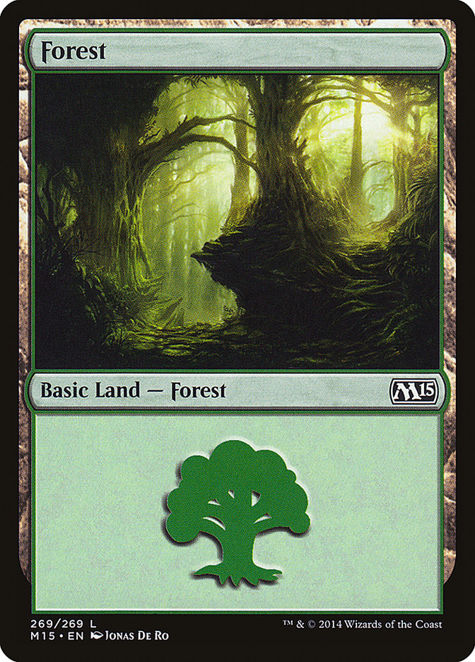 Forest (269) [Magic 2015] | Yard's Games Ltd