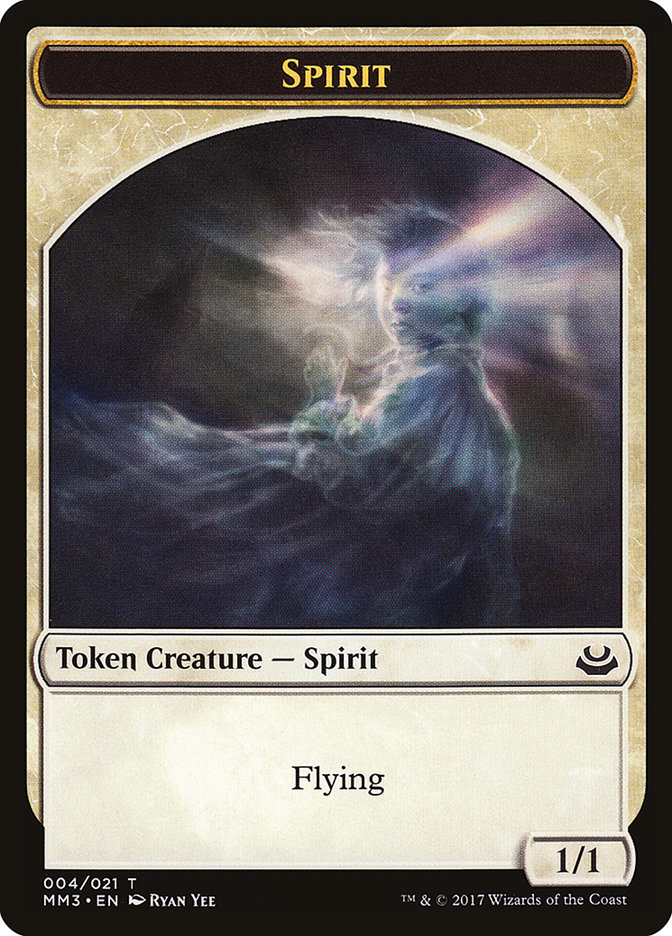 Spirit Token [Modern Masters 2017 Tokens] | Yard's Games Ltd