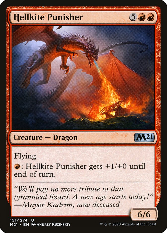 Hellkite Punisher [Core Set 2021] | Yard's Games Ltd