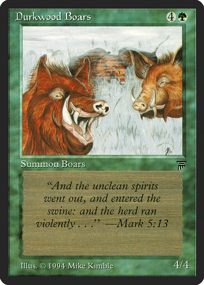 Durkwood Boars [Legends] | Yard's Games Ltd