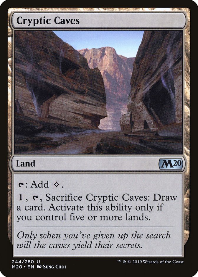 Cryptic Caves [Core Set 2020] | Yard's Games Ltd