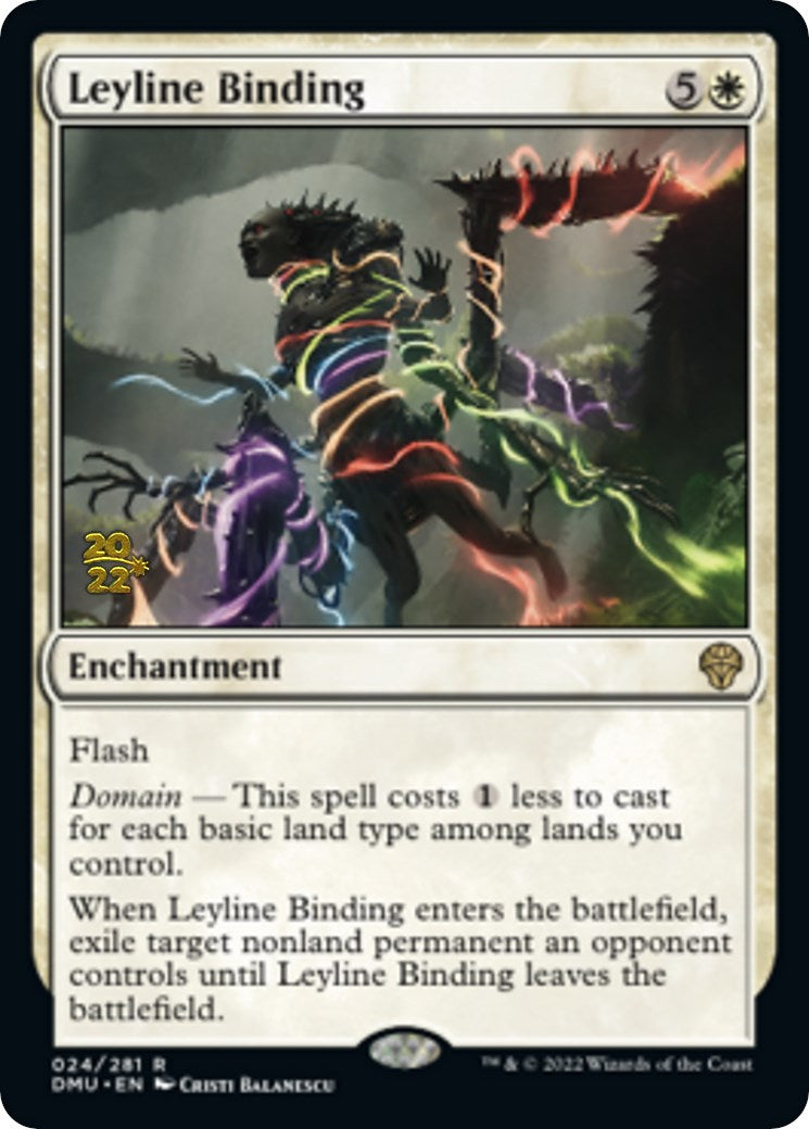 Leyline Binding [Dominaria United Prerelease Promos] | Yard's Games Ltd