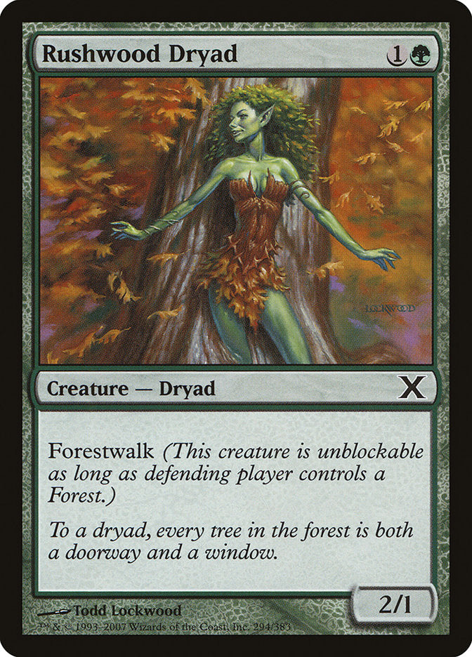 Rushwood Dryad [Tenth Edition] | Yard's Games Ltd