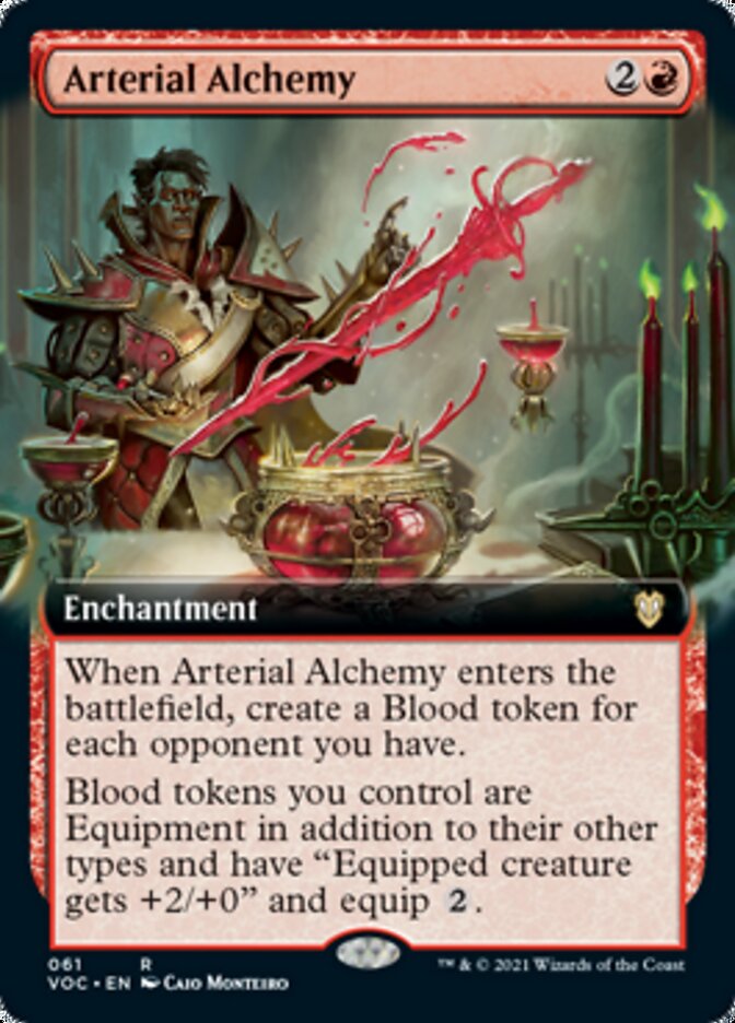 Arterial Alchemy (Extended Art) [Innistrad: Crimson Vow Commander] | Yard's Games Ltd