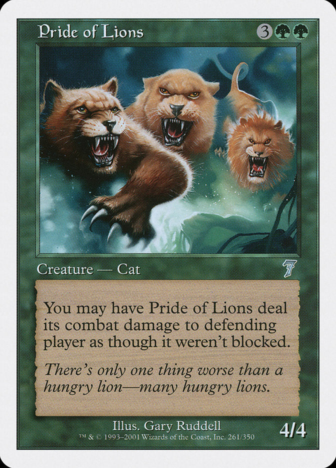 Pride of Lions [Seventh Edition] | Yard's Games Ltd