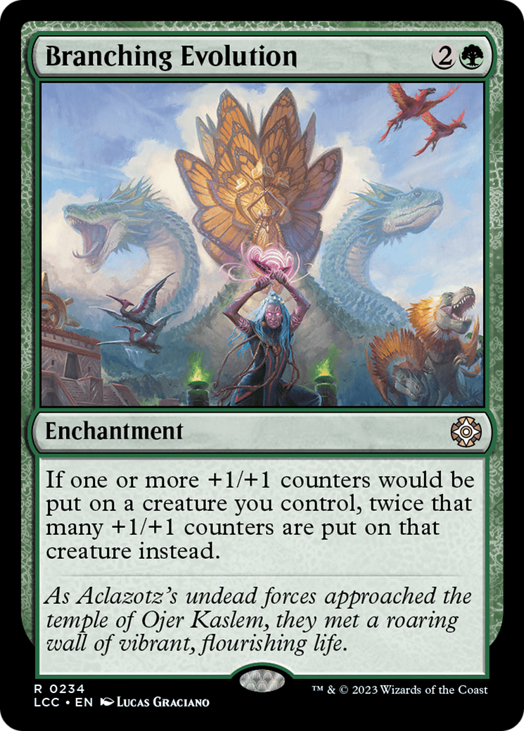 Branching Evolution [The Lost Caverns of Ixalan Commander] | Yard's Games Ltd