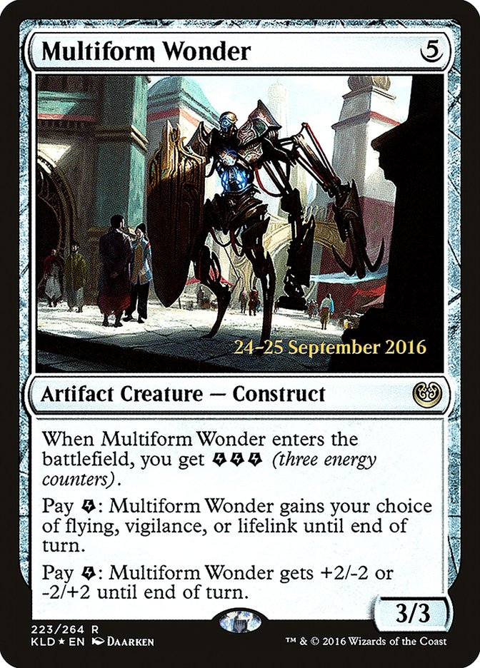 Multiform Wonder [Kaladesh Prerelease Promos] | Yard's Games Ltd